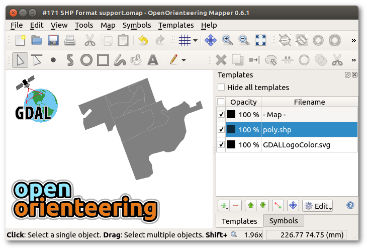 Shapefile in Mapper