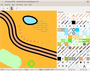 Drawing a path with half-transparent live preview